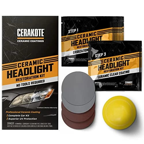 Best deal ⭐ Ceramic Headlight Restoration Kit – Guaranteed To Last As Long As You Own Your Vehicle – Brings Headlights Back To Like New Condition - 3 Easy Steps - No Power Tools Required ???? 3 Best deal ⭐ Ceramic Headlight Restoration Kit – Guaranteed To Last As Long As You Own Your Vehicle – Brings Headlights Back To Like New Condition - 3 Easy Steps - No Power Tools Required ???? - Image 2
