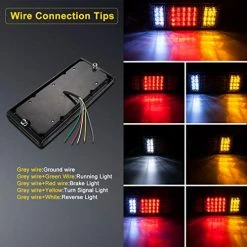 Budget ⌛ 40 LED Trailer Tail Lights Kit Waterproof, Trailer Lights With Reverse Turn Signal Brake Trailer Light Kit, Truck Tail Lights, Boat Trailer Lights For UTV UTE RV Camper Pickup (2 Pack) ✔️ -Govee-shop 51oSlDEZkkL