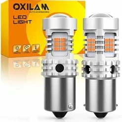 Outlet ???? 7440 LED Bulbs Amber Yellow 4000LM For Turn Signal Lights With Build-in Load Resistor CANBUS Error Free T20 7440NA 7441 W21W WY21W Blinker Bulb Replacement (2PCS) ⌛ -Govee-shop 51orL07DDEL. AC