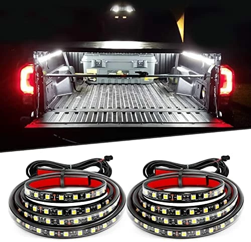 Flash Sale ???? TR-05 2PCS 60 Inch 180 LEDs Bed Strip Kit With Waterproof On/Off Switch Blade Fuse 2-Way Splitter Extension Cable For Cargo, Pickup Truck, SUV, RV, Boat , 2 Years Warranty ???? 9 Flash Sale ???? TR-05 2PCS 60 Inch 180 LEDs Bed Strip Kit With Waterproof On/Off Switch Blade Fuse 2-Way Splitter Extension Cable For Cargo, Pickup Truck, SUV, RV, Boat , 2 Years Warranty ???? - Image 7