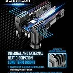 Best reviews of ???? H11 LED Bulb, 12000LM 60W Fanless In Line H8 H9 6500K Xenon White ???? -Govee-shop 51pRIrZk9oS