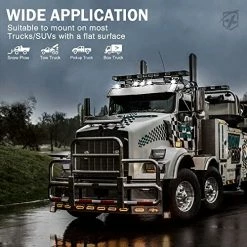 Top 10 ???? White LED Cab Roof Top Clearance Light Assembly, Black Smoke Lens Marker Running Lamps Compatible With Pickup Trucks Ford F150 Dodge Ram GMC Vans Lorry SUV POV Vehicle, Newest Version 5 PCS Amber - Oval ❤️ 15 Top 10 ???? White LED Cab Roof Top Clearance Light Assembly, Black Smoke Lens Marker Running Lamps Compatible With Pickup Trucks Ford F150 Dodge Ram GMC Vans Lorry SUV POV Vehicle, Newest Version 5 PCS Amber - Oval ❤️ -Govee-shop 51pgFMArjUL