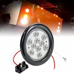 Outlet ✔️ 4pc 4" Round Red LED Trailer Tail Lights [DOT Certified] [Grommet & Plug Included] [IP67 Waterproof] Turn Stop Brake Trailer Lights For RV Trucks ???? -Govee-shop 51qLte6Wz L. AC