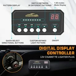 Buy ???? 35 Inch Traffic Advisor Light Bar 144 LED Amber Strobe Lights Emergency Warning Flashing Safety Interior Windshield W/ Directional Arrow For Construction Vehicles Snow Plow Trucks ???? 12 Buy ???? 35 Inch Traffic Advisor Light Bar 144 LED Amber Strobe Lights Emergency Warning Flashing Safety Interior Windshield W/ Directional Arrow For Construction Vehicles Snow Plow Trucks ???? -Govee-shop 51rQTR7EwjL