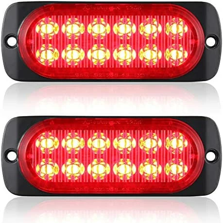 Brand new ???? Pack Of 2 Aluminum Housing Red LED Trailer Stop Brake Turn Tail Lights, DOT Compliant Waterproof Surface Mount Lighting For Truck Tractor Jeep RV ???? 8 Brand new ???? Pack Of 2 Aluminum Housing Red LED Trailer Stop Brake Turn Tail Lights, DOT Compliant Waterproof Surface Mount Lighting For Truck Tractor Jeep RV ???? - Image 6