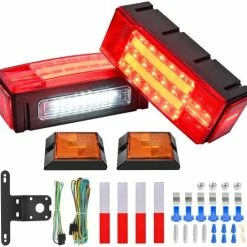 New ???? TL-20 2PCS Submersible Kit Low Profile Rectangular LED Stop Tail Turn Signal Side Marker Light On 12V RV Pickup Trucks Marine Boats Trailers, 2 Years Warranty ???? 18 New ???? TL-20 2PCS Submersible Kit Low Profile Rectangular LED Stop Tail Turn Signal Side Marker Light On 12V RV Pickup Trucks Marine Boats Trailers, 2 Years Warranty ???? -Govee-shop 51svbES0cwL. AC