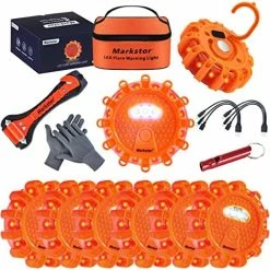 Brand new ???? Led Road Flares 4 Pack Emergency Car Kit, 3 In 1 USB Recharge(with Battery) Amber Road Safety Flares, 360° Visibility Roadside Flares Kit With Magnetic Base & H ???? 17 Brand new ???? Led Road Flares 4 Pack Emergency Car Kit, 3 In 1 USB Recharge(with Battery) Amber Road Safety Flares, 360° Visibility Roadside Flares Kit With Magnetic Base & H ???? -Govee-shop 51t1saiQu9L. AC