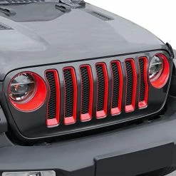 Cheapest ???? JeCar Front Grill Inserts & Headlight Cover Kit Compatible With Jeep Wrangler 2018-2022 JL & Unlimited, Black Black01 ???? 29 Cheapest ???? JeCar Front Grill Inserts & Headlight Cover Kit Compatible With Jeep Wrangler 2018-2022 JL & Unlimited, Black Black01 ???? -Govee-shop 51tuMvduZAL. AC