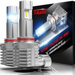 Promo ❤️ Fanless 9007 LED Headlight Bulbs | 12000LM 60W Wireless HB5 All-in-One Conversion Kit | PHI Chips Super Bright 6500K Xenon White Halogen Replacement ???? -Govee-shop 51uhM601pwL. AC 1