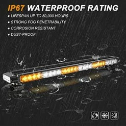 Buy ???? 29.5" 54 LED Strobe Light Bar Double Side Flashing High Intensity Emergency Warning Flash Strobe Light With Magnetic Base For Safety Construction Vehicles Tow Trucks Pickup (Amber/White) ???? 11 Buy ???? 29.5" 54 LED Strobe Light Bar Double Side Flashing High Intensity Emergency Warning Flash Strobe Light With Magnetic Base For Safety Construction Vehicles Tow Trucks Pickup (Amber/White) ???? -Govee-shop 51wCIcK4kAL