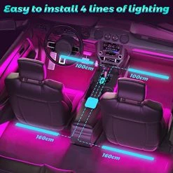 Budget ???? Car Led Lights, Car Accessories Gifts For ???? Women Men, APP Control Inside Car Lihgt With USB Port, Music Sync Color Change, RGB Led Lights For Cars Interior, 4 Pcs 48 Led Strip Light ???? 10 Budget ???? Car Led Lights, Car Accessories Gifts For ???? Women Men, APP Control Inside Car Lihgt With USB Port, Music Sync Color Change, RGB Led Lights For Cars Interior, 4 Pcs 48 Led Strip Light ???? -Govee-shop 51wKWpFmmtL