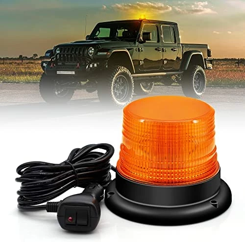 Best deal ???? LED Beacon Lights 12V Amber Strobe Warning Light For Cars Trucks Vehicles,Rechargeable,Magnetic 2 Pcs Amber Light ???? 5 Best deal ???? LED Beacon Lights 12V Amber Strobe Warning Light For Cars Trucks Vehicles,Rechargeable,Magnetic 2 Pcs Amber Light ???? - Image 3