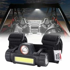 Best reviews of ???? Kemimoto UTV Dome Light Roll Bar Cage Mount Interior Lights Compatible With Polaris RZR Can Am Talon Kawasaki Golf Cart Boat Off-Road-Work For 1.25“-2.0" Roll Bar Or Ironwork ✨