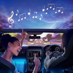 Deals ???? Car LED Lights, Smart Car Interior Lights With App Control, RGB Inside Car Lights With DIY Mode And Music Mode, 2 Lines Design LED Lights For Cars With Car Charger, DC 12V ???? -Govee-shop 51xoAIYSiQL