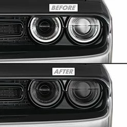 Cheap ✨ PreCut Vinyl Smoke Tint For 2015-2022 Dodge Challenger Taillight (1. Taillight, 20% Dark Smoke) ⌛ -Govee-shop 51yclsvwXiL. AC