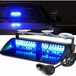 New ???? Blue LED Emergency Strobe Lights W/Suction Cups, Front Windshield Dash Deck Hazard Warning Police Flashing Light For Volunteer Firefighter Law Enforcement Vehicles Trucks ⌛ 29 New ???? Blue LED Emergency Strobe Lights W/Suction Cups, Front Windshield Dash Deck Hazard Warning Police Flashing Light For Volunteer Firefighter Law Enforcement Vehicles Trucks ⌛ -Govee-shop 51yhhCQnJQL. AC