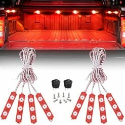 Deals ???? TR-08 8PCS 24LED Rock Light For Cargo Truck Pickup Bed Off Road Under Car Side Marker LED Rock Lighting Kit W/Switch White, 2 Years Warranty ???? -Govee-shop 51z5DDcHJFL. AC