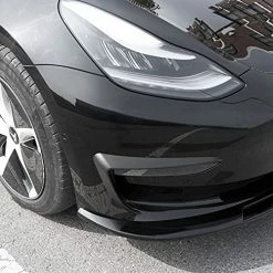 Cheapest ✨ Xipoo Fit Tesla Model 3 Fog Light Trim Front Fog Light Cover Eyebrow Cover Trim Frame Exterior Decoration For 2017 2018 2019 2020 2021 2022 Tesla Model 3 Accessories (Matte Black) ???? -Govee-shop 51znCkWEj2S