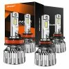Deals ⭐ S6 H11/H9/H8 Low Beam 9005/HB3 High Beam LED Bulbs Combo, 36000 Lumens 600% Brightness 6500K Cool White, H11 9005 LED Bulbs, Plug-and-Play Halogen Replacement Kit With Cooling Fan, Pack Of 4 ???? 2 Deals ⭐ S6 H11/H9/H8 Low Beam 9005/HB3 High Beam LED Bulbs Combo, 36000 Lumens 600% Brightness 6500K Cool White, H11 9005 LED Bulbs, Plug-and-Play Halogen Replacement Kit With Cooling Fan, Pack Of 4 ???? -Govee-shop 51zrP9CCE4L