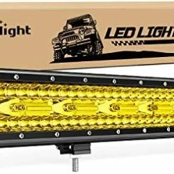 Best reviews of ???? 18024C-A 420W 20Inch Triple Row Flood Spot Combo 42000LM Bar Driving Boat Led Off Road Lights For Trucks, 2 Years Warranty , White ✨ -Govee-shop 51zvhElWA8L. AC
