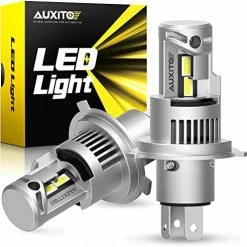 Best Sale ???? 2022 Upgraded H4/9003 LED Headlight Bulbs, 100W 20,000LM Super Bright, 6000K Xenon White, Halogen Replacement With Fan For Cars, Motorcycle, Pack Of 2 ⭐ -Govee-shop 51zzHHwvlAL. AC