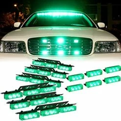 Best Sale ✨ Red White 54X LED Flashing Emergency Warning Light For Dash Visor Deck Grille - Interior Strobe Lights For Volunteer Firefighter Vehicles Amber/white ???? -Govee-shop 618OQXMkqL. AC