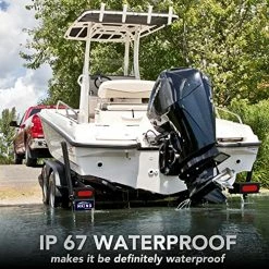 Budget ???? Steel Trailer Light Boxes Housing Kit, 2Pcs Trailer Lights Welded Mount Steel Boxes Kit With 6 Inch Red LED Oval Trailer Tail Lights, 2 Inch Round Side Marker Lights, Wire Connectors And Grommet ???? -Govee-shop 61CBlUou57L