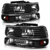 Coupon ???? Headlight Assembly Compatible With 1999-2002 Chevy Silverado 1500 2500/2001-2002 Chevy Silverado 1500HD 2500HD 3500/2000-2006 Tahoe Suburban 1500 2500 Headlamp With Bumper Lights B Smoke Bumper Lights Amber Reflector ???? 2 Coupon ???? Headlight Assembly Compatible With 1999-2002 Chevy Silverado 1500 2500/2001-2002 Chevy Silverado 1500HD 2500HD 3500/2000-2006 Tahoe Suburban 1500 2500 Headlamp With Bumper Lights B Smoke Bumper Lights Amber Reflector ???? -Govee-shop 61DLYbWENTL