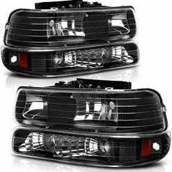 Coupon ???? Headlight Assembly Compatible With 1999-2002 Chevy Silverado 1500 2500/2001-2002 Chevy Silverado 1500HD 2500HD 3500/2000-2006 Tahoe Suburban 1500 2500 Headlamp With Bumper Lights B Smoke Bumper Lights Amber Reflector ???? 22 Coupon ???? Headlight Assembly Compatible With 1999-2002 Chevy Silverado 1500 2500/2001-2002 Chevy Silverado 1500HD 2500HD 3500/2000-2006 Tahoe Suburban 1500 2500 Headlamp With Bumper Lights B Smoke Bumper Lights Amber Reflector ???? -Govee-shop 61DLYbWENTL. AC