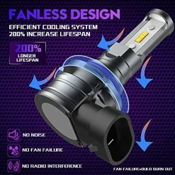 Promo ✔️ 9005/HB3 LED Headlight Bulbs 600% Brighter 6500K Cool White Wireless Fanless Headlight LED Conversion Kits Hi/Lo Beam Fog Light 10000LM IP68 Waterproof Pack Of 2 ✨ 9 Promo ✔️ 9005/HB3 LED Headlight Bulbs 600% Brighter 6500K Cool White Wireless Fanless Headlight LED Conversion Kits Hi/Lo Beam Fog Light 10000LM IP68 Waterproof Pack Of 2 ✨ -Govee-shop 61TaL8AWyCL