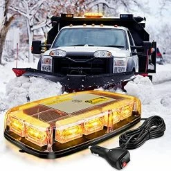 Top 10 ???? 12” Roof Top Strobe Lights 48LED Amber White Hazard Light Emergency Safety Warning LED Flashing Light Bar Magnetic Mount For 12V 24V Cars Trucks Tractors Snow Plows Construction Vehicles ???? -Govee-shop 61WkP ALfZL. AC